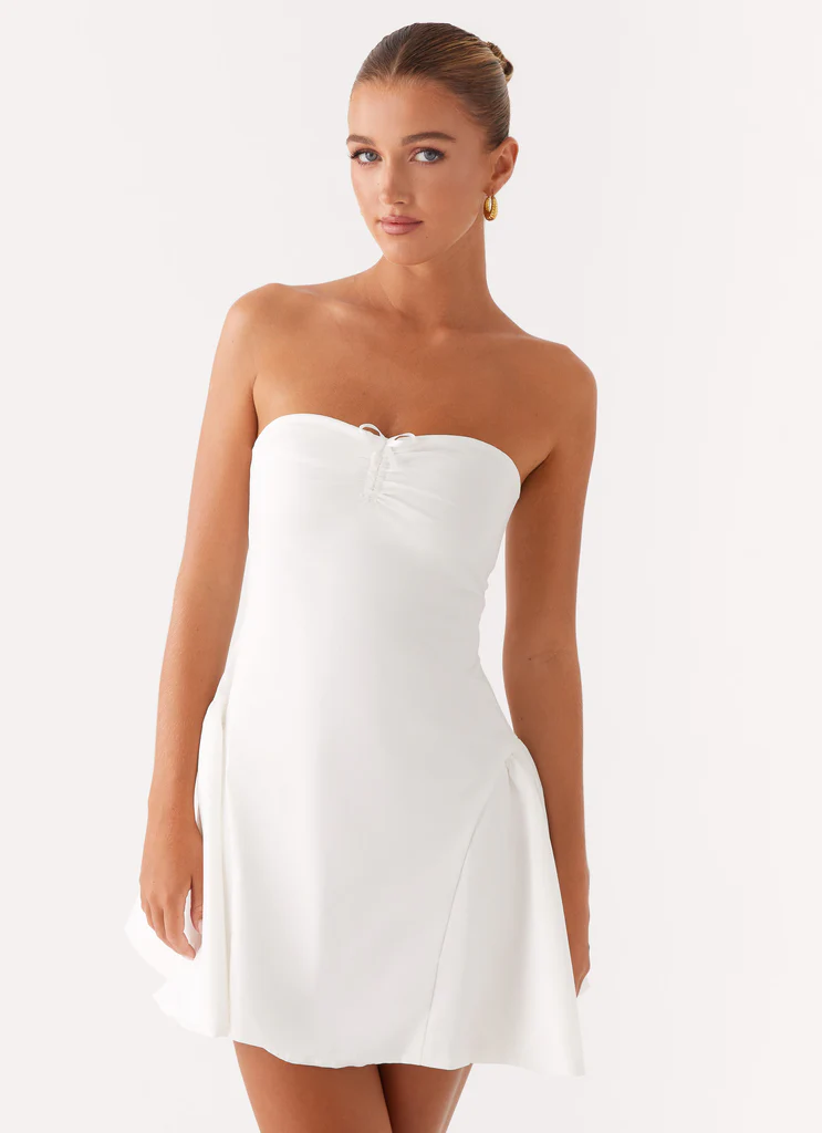 Lucille Mini Dress – White Lucille Mini Dress - White