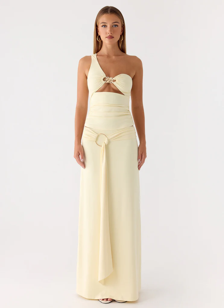 Ravi One Shoulder Top – Yellow Ravi One Shoulder Top - Yellow