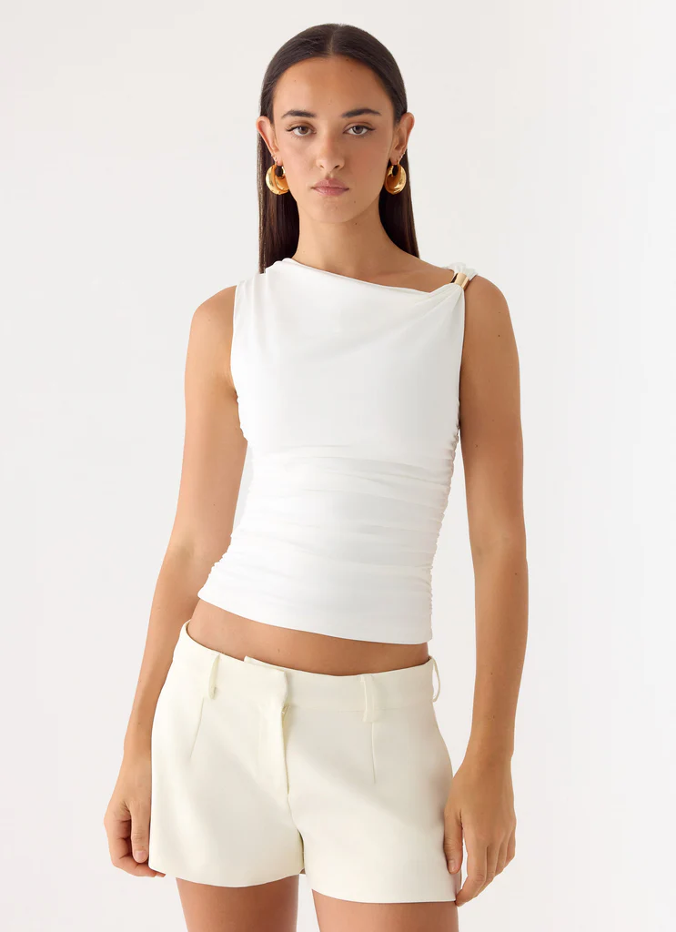 Short Notice Top - White