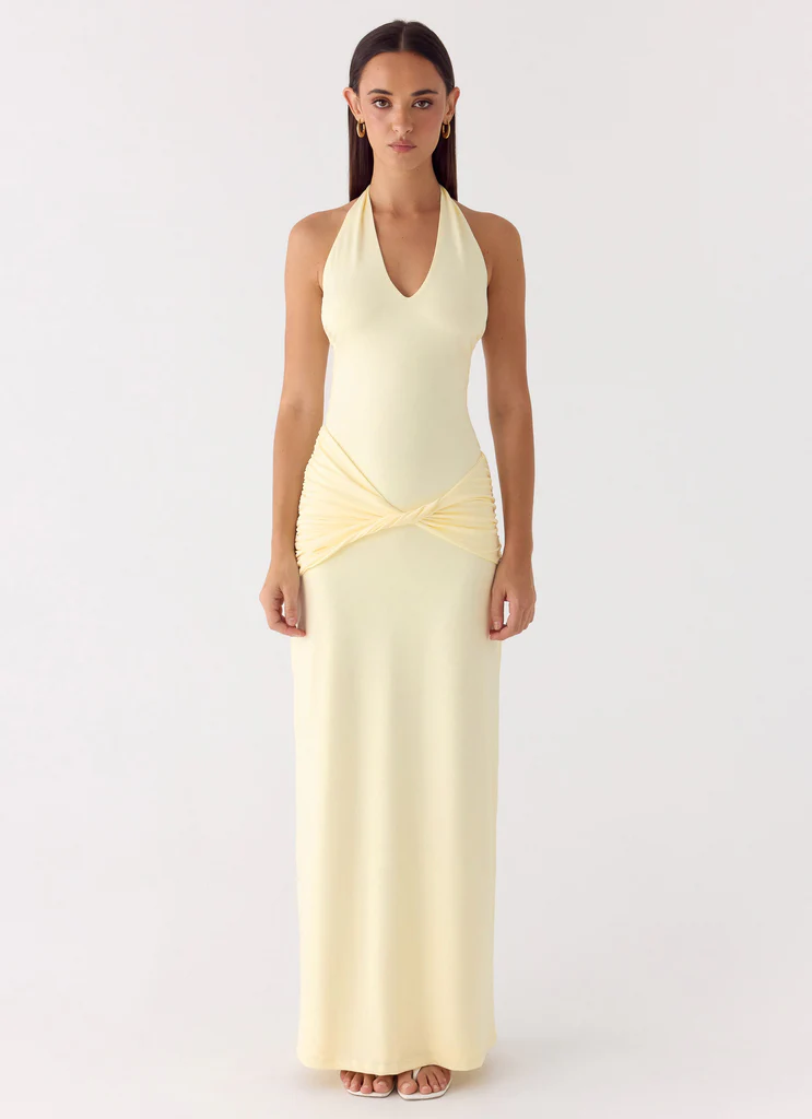 Maribelle Maxi Dress - Lemon