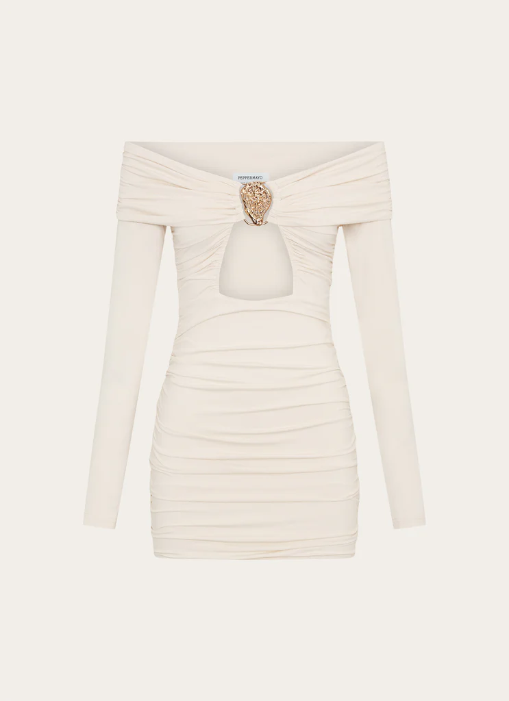 Millie Mini Dress - Ivory