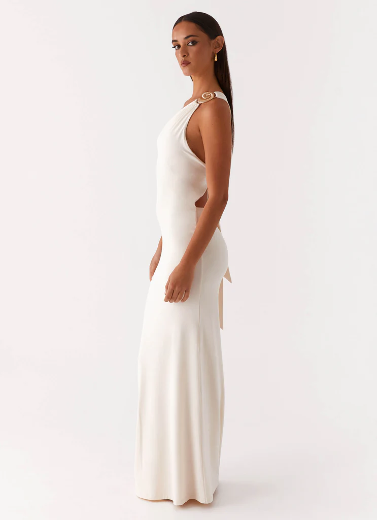 Infinity Maxi Dress – Ivory Infinity Maxi Dress - Ivory