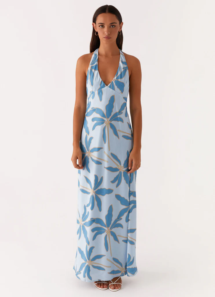 Angie Maxi Dress - Opulent Blue