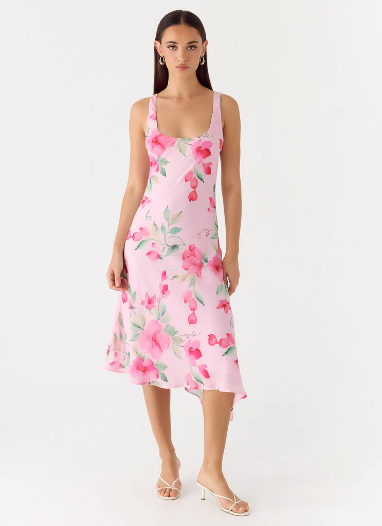 Fedde Midi Dress - Petal Soleil