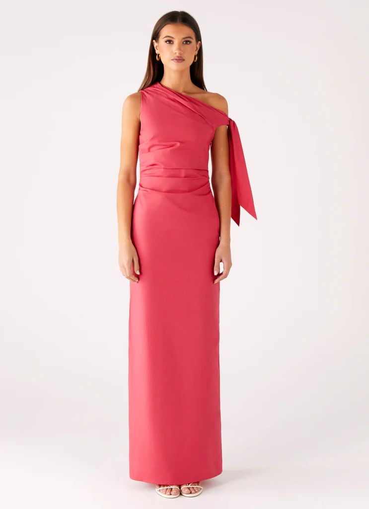Marella Maxi Dress - Coral