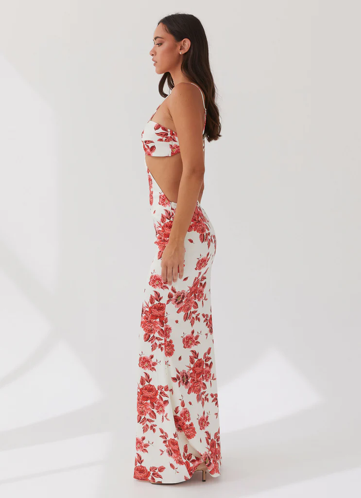 Rosie Satin Maxi Dress – Rosa Floria Rosie Satin Maxi Dress - Rosa Floria