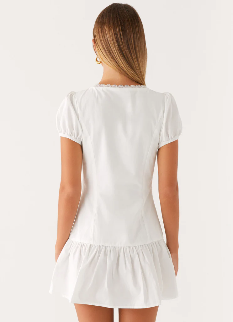 Simply Yours Mini Dress – White Simply Yours Mini Dress - White
