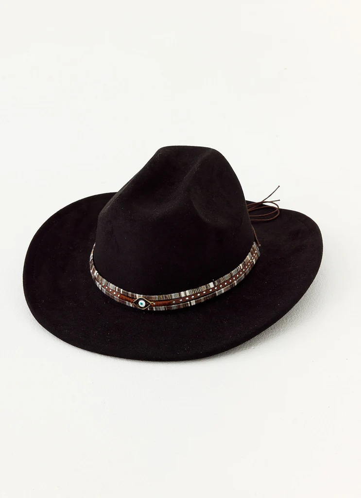 Lone Star Cowboy Hat – Black Lone Star Cowboy Hat - Black