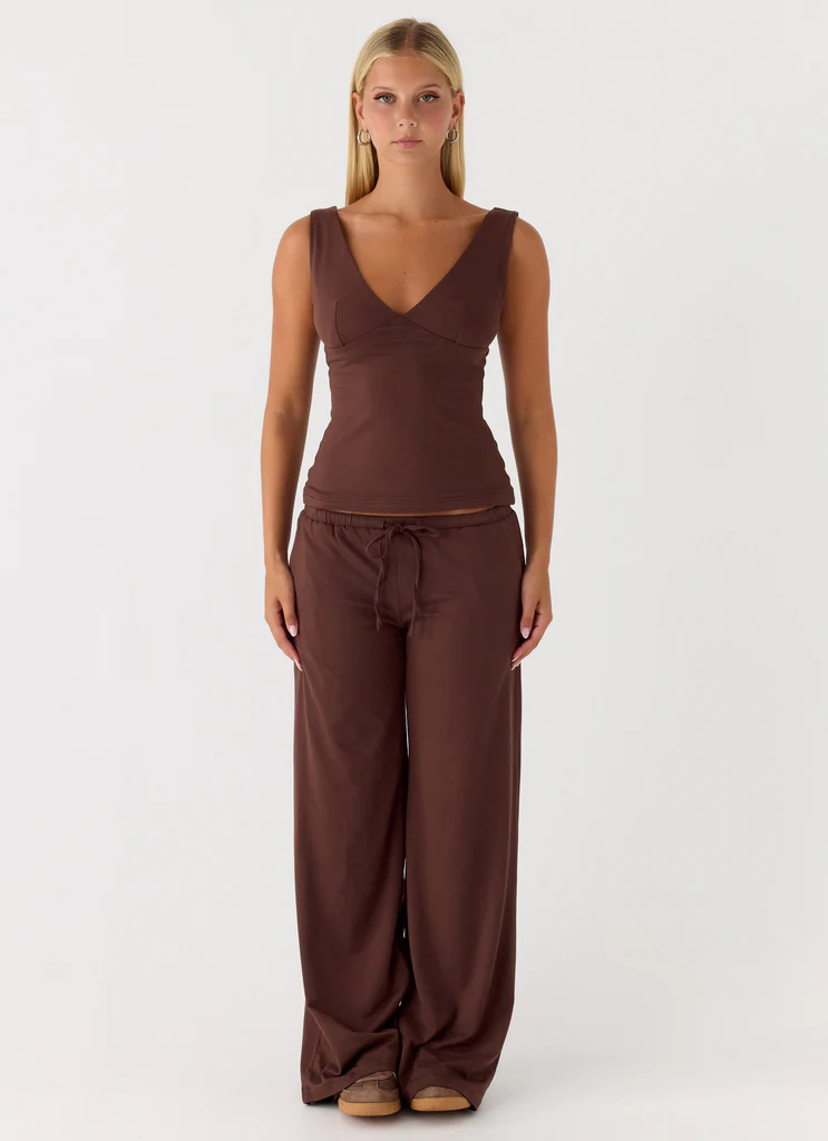 Hard To Tame Stretch Sweatpants – Chocolate Hard To Tame Stretch Sweatpants - Chocolate