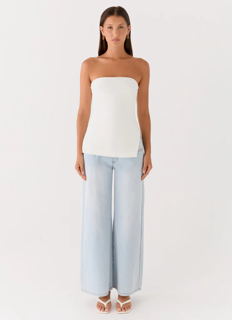 Midnight Glance Top - White