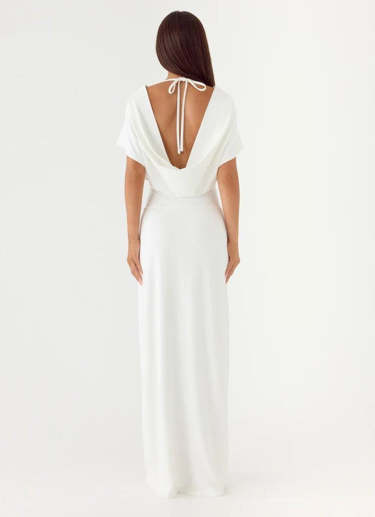 Rare Behaviour Maxi Dress - Ivory