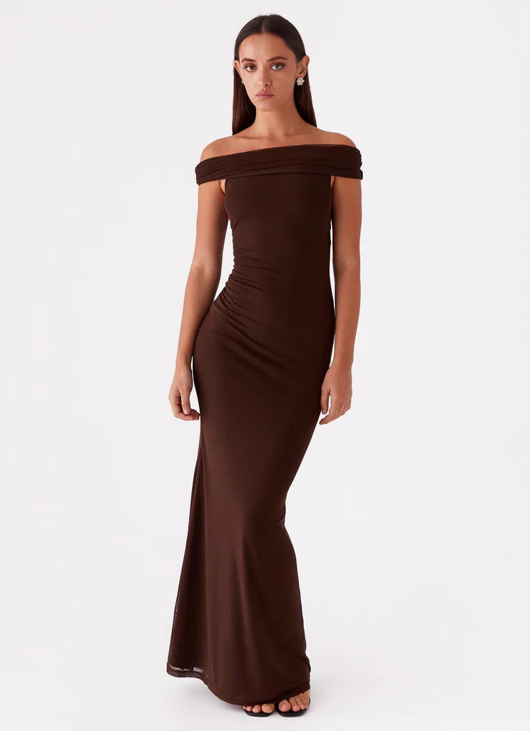 Marilyn Maxi Dress – Chocolate Marilyn Maxi Dress - Chocolate