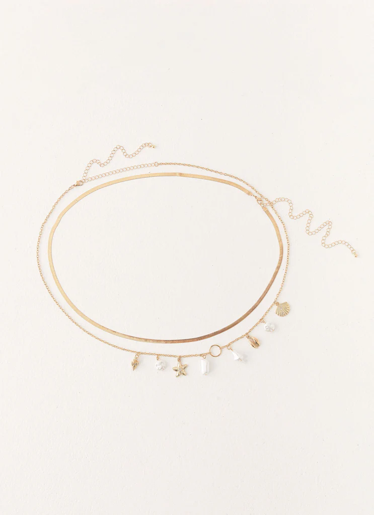 Tropicana Dreams Belly Chain - Gold