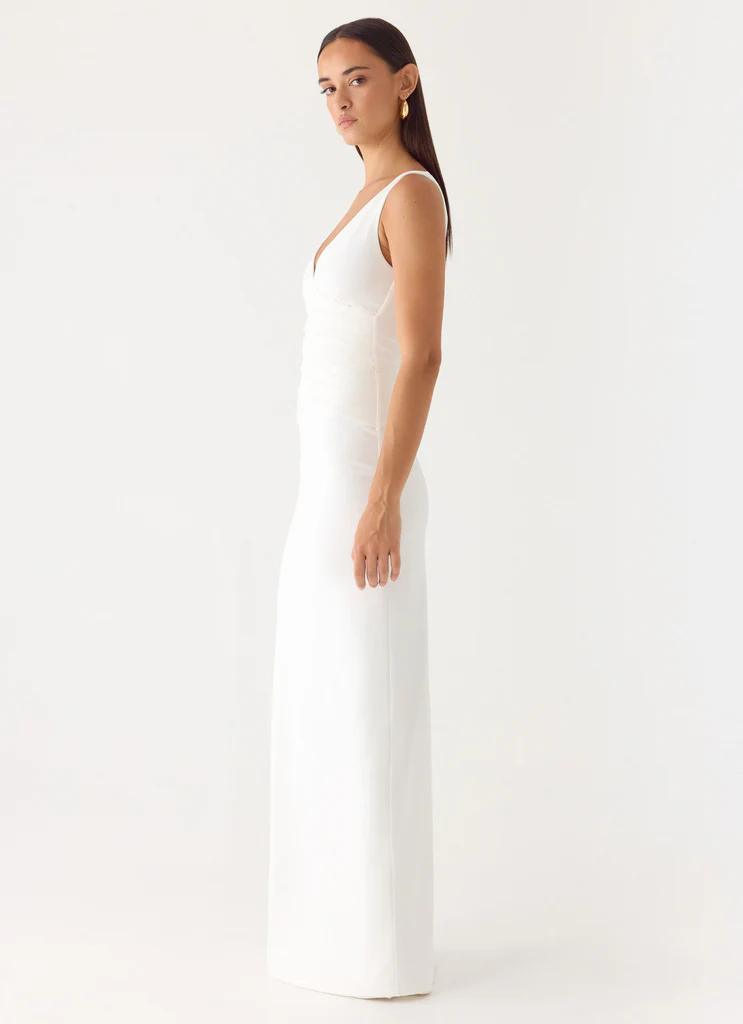Nerine Maxi Dress – White Nerine Maxi Dress - White