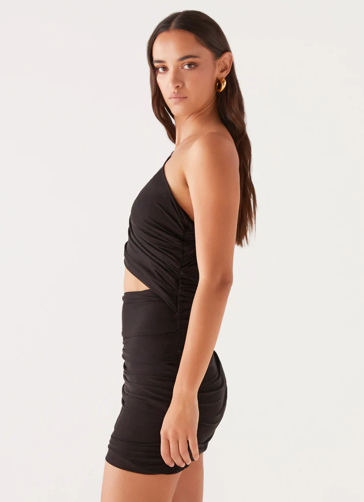 Addie Mini Dress - Black
