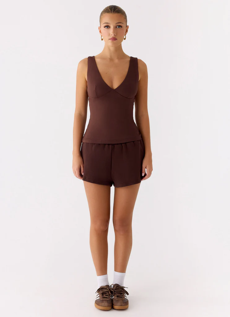 Hard To Tame Top - Chocolate