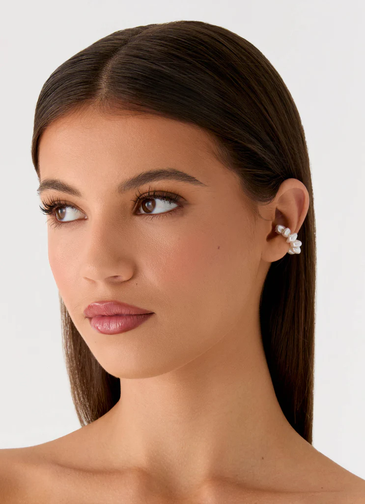 Pearl Drop Ear Cuff – Pearl Pearl Drop Ear Cuff - Pearl