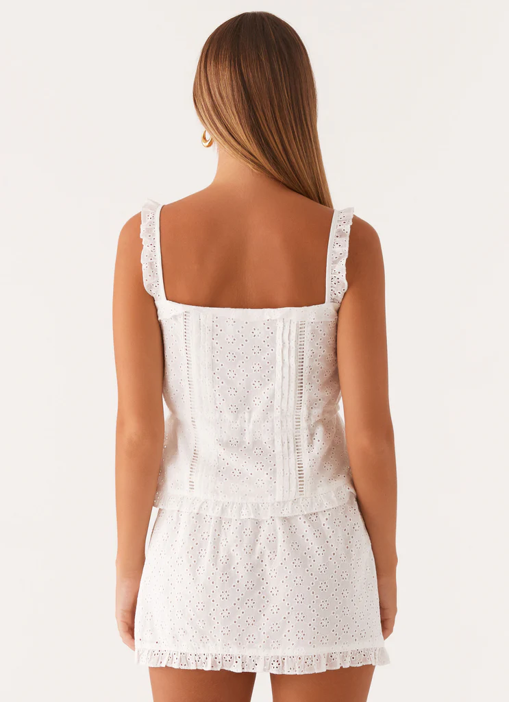 Kaya Cami Top – White Kaya Cami Top - White
