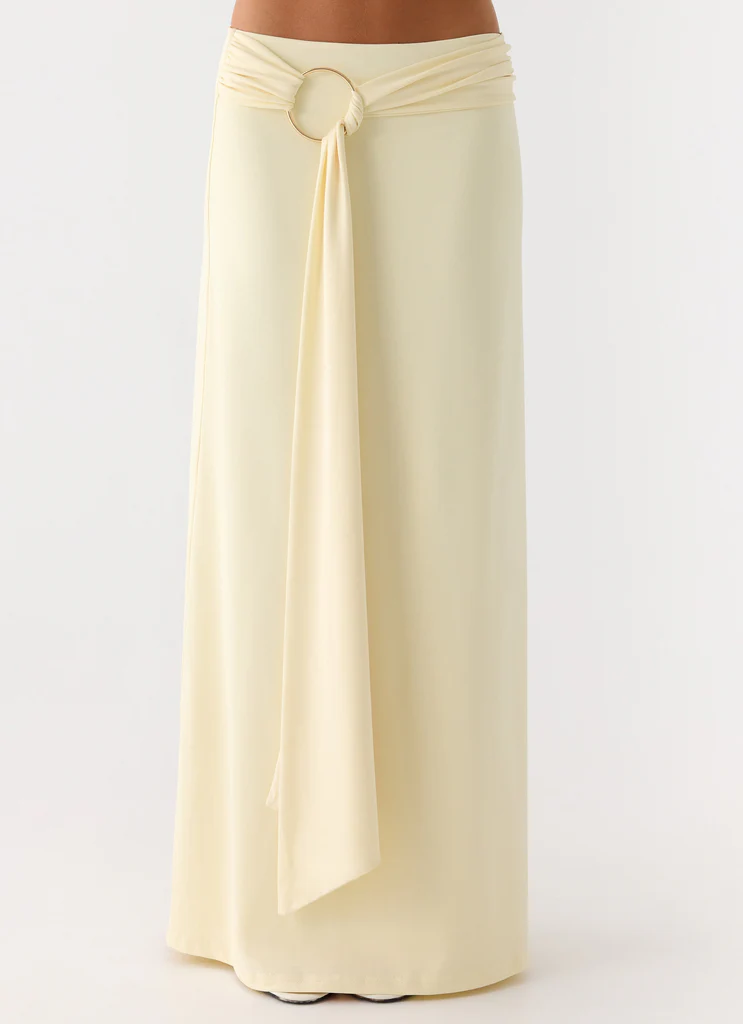 Ravi Maxi Skirt – Yellow Ravi Maxi Skirt - Yellow