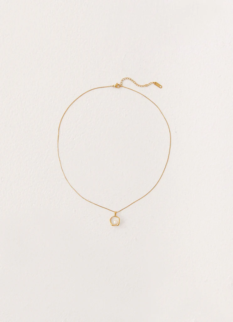 Zania Necklace - Gold