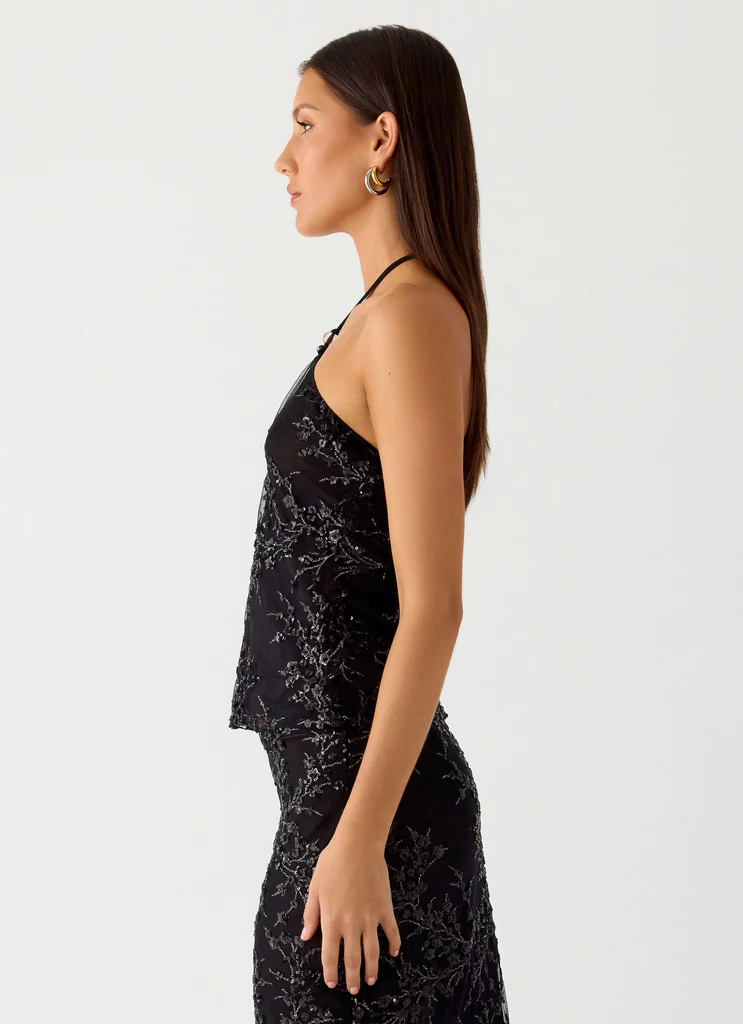 Moodlight Top - Black