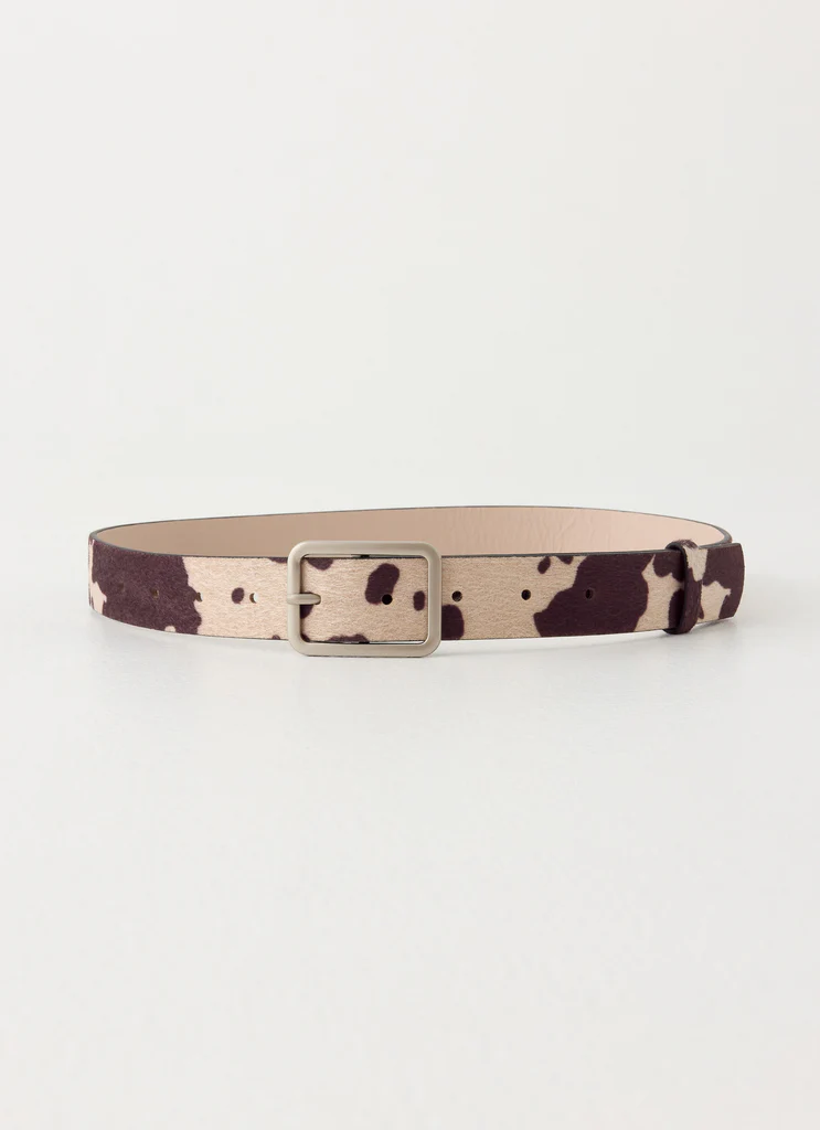 Mercury Kiss Belt - Brown Cow