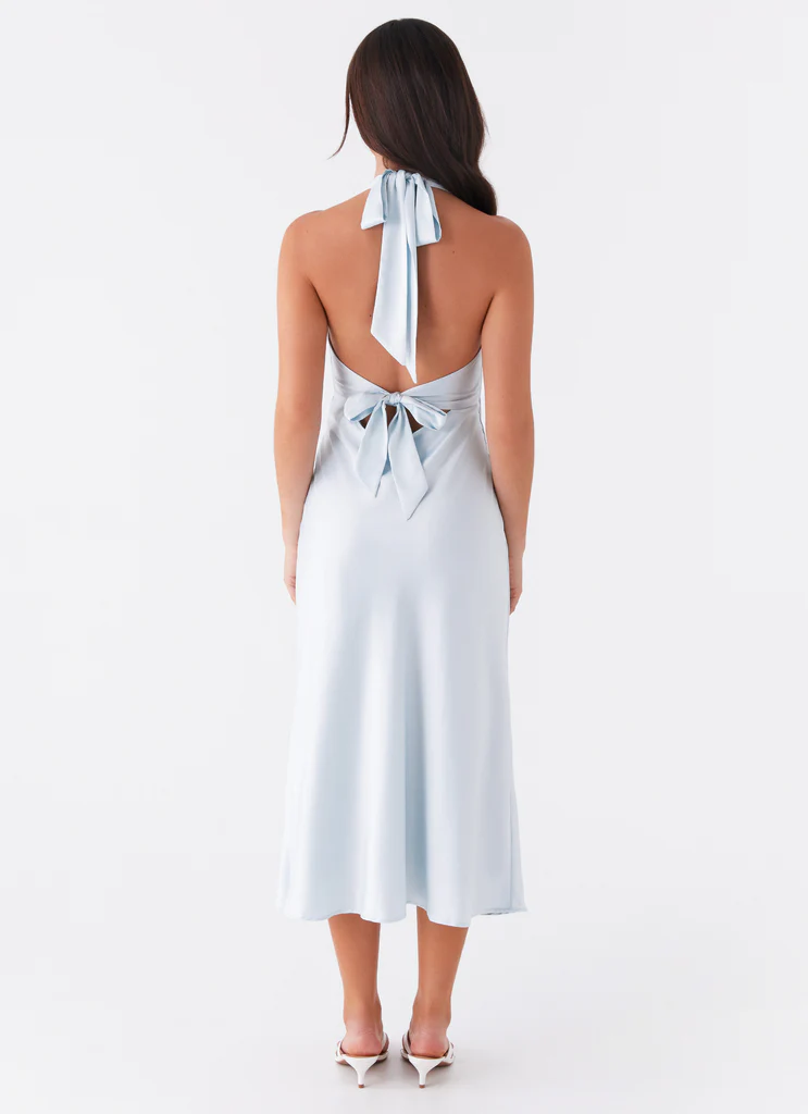 Heavy Hearted Midi Dress – Blue Heavy Hearted Midi Dress - Blue