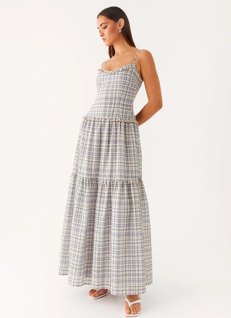 Hermie Midi Dress – Check Hermie Midi Dress - Check