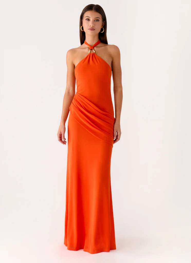 Henrietta Maxi Dress - Orange