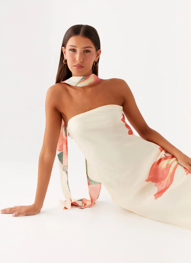 Under The Pagoda Maxi Dress - Siena Floral