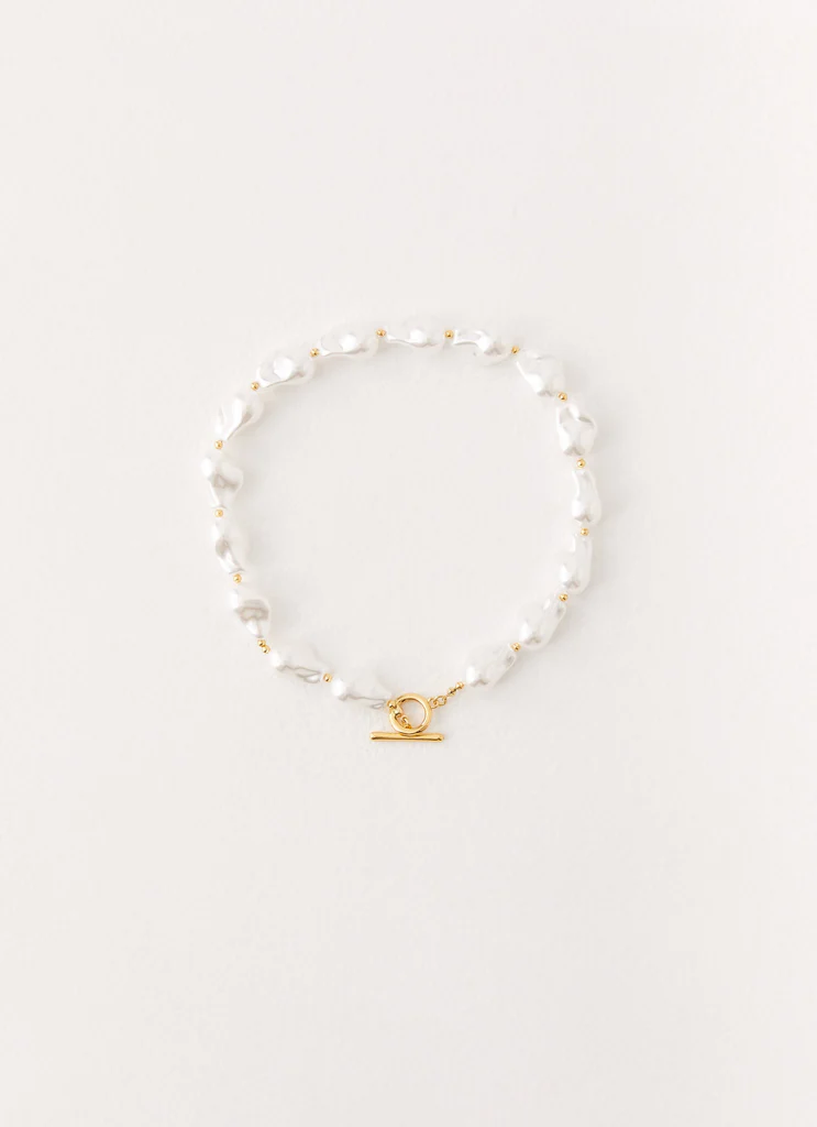 Angelie Necklace - Pearl
