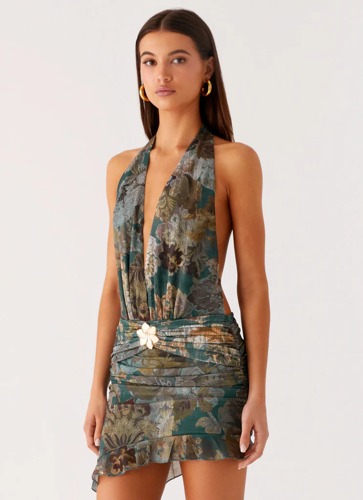 Samar Mini Dress - Vintage Blossom