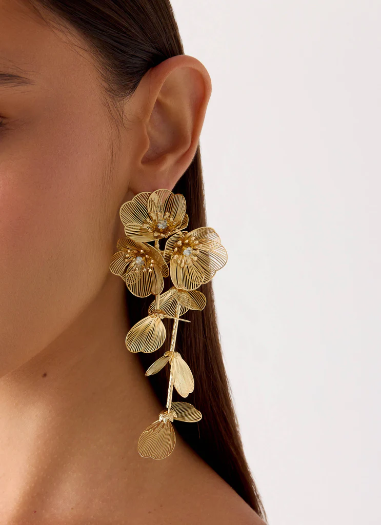 Lumiere Earrings – Gold Lumiere Earrings - Gold