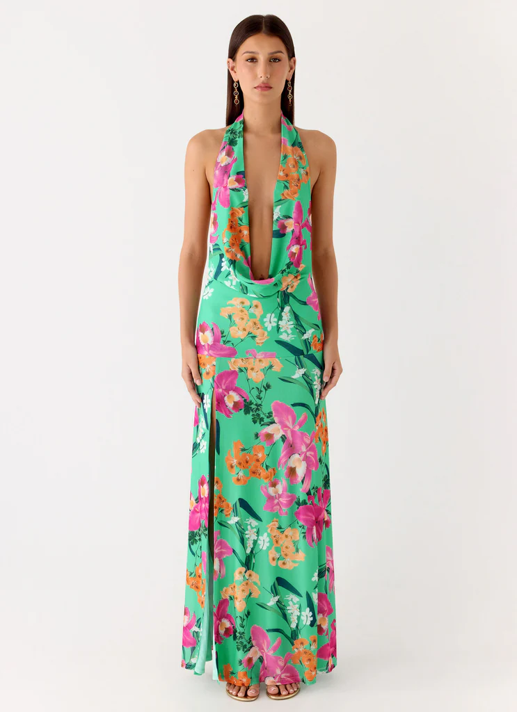 Zoriana Maxi Dress - Jungle Bloom