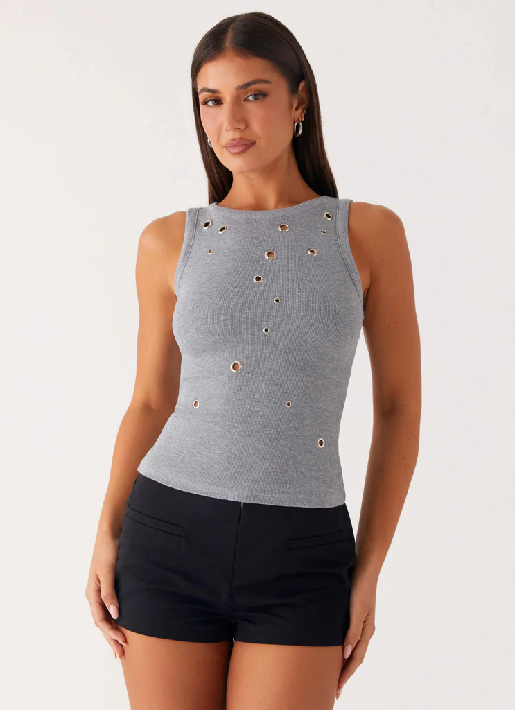Oblivion Tank Top – Grey Oblivion Tank Top - Grey