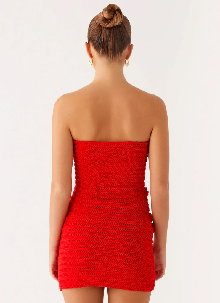 Sicily Mini Dress - Red