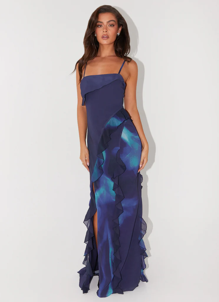 Do No Wrong Ruffle Maxi Dress – Cyber Rose Do No Wrong Ruffle Maxi Dress - Cyber Rose