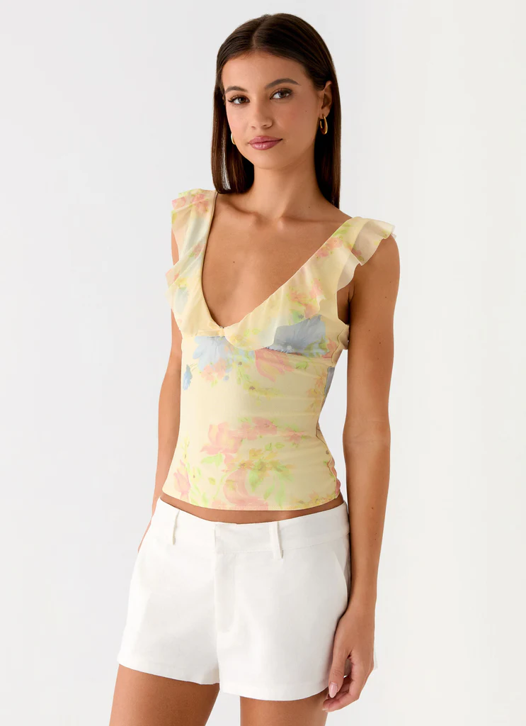 Milena Cami Top - Spring Meadow