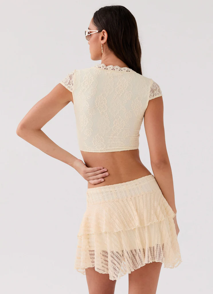 Marley Crop Top – Ivory Marley Crop Top - Ivory