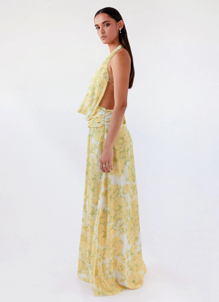 Elysia Chiffon Maxi Dress – Daffodil Elysia Chiffon Maxi Dress - Daffodil