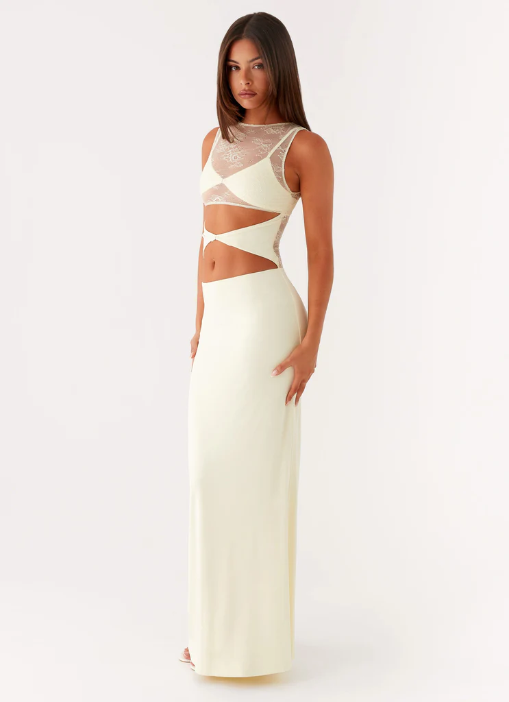Imperial Maxi Dress – Yellow Imperial Maxi Dress - Yellow