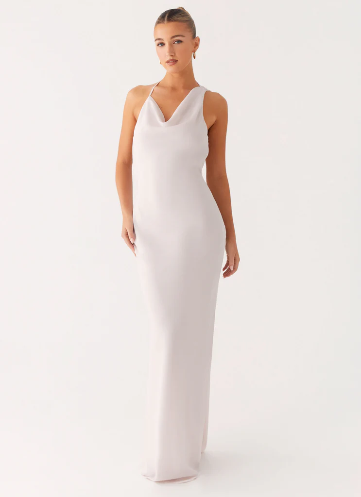 Opal Glow Maxi Dress - Off White
