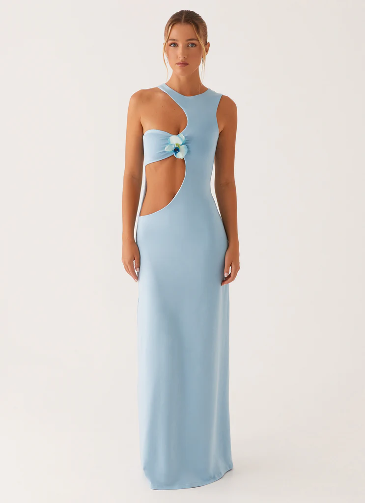 Mahalia Maxi Dress – Blue Mahalia Maxi Dress - Blue