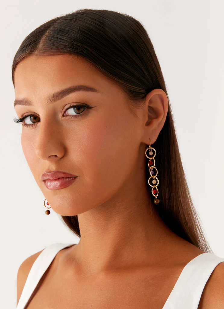 Love Language Earrings – Gold Love Language Earrings - Gold