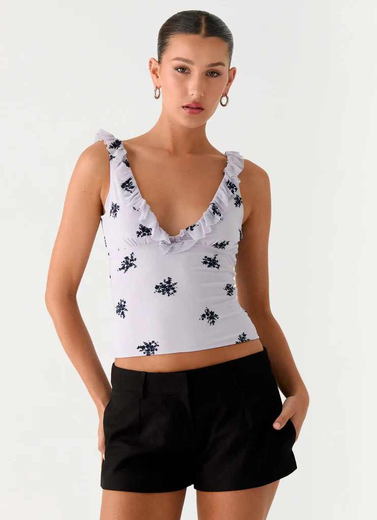 Milena Cami Top – Lilac Milena Cami Top - Lilac