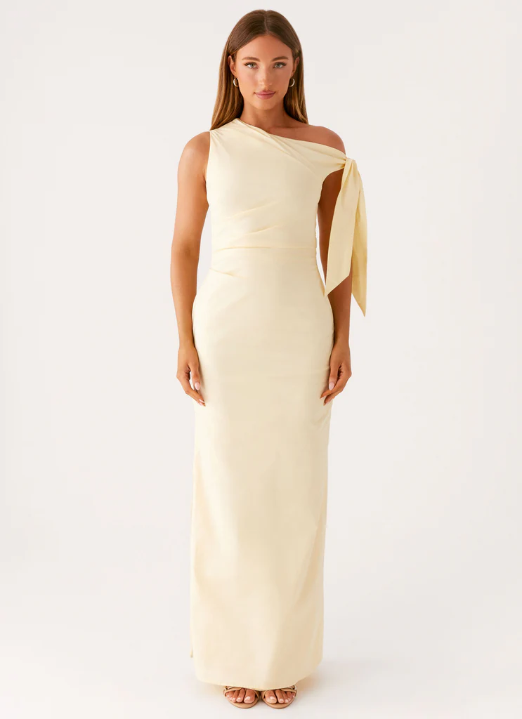 Marella Maxi Dress - Yellow