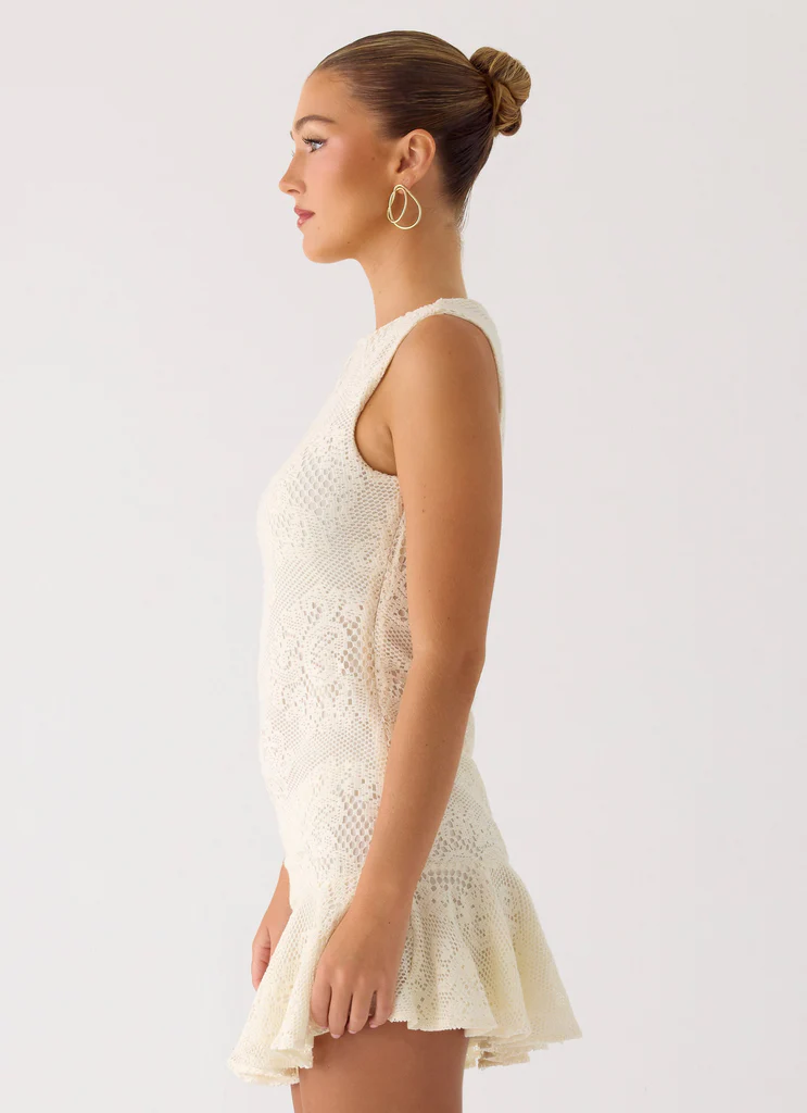 Adoria Mini Dress - Ivory
