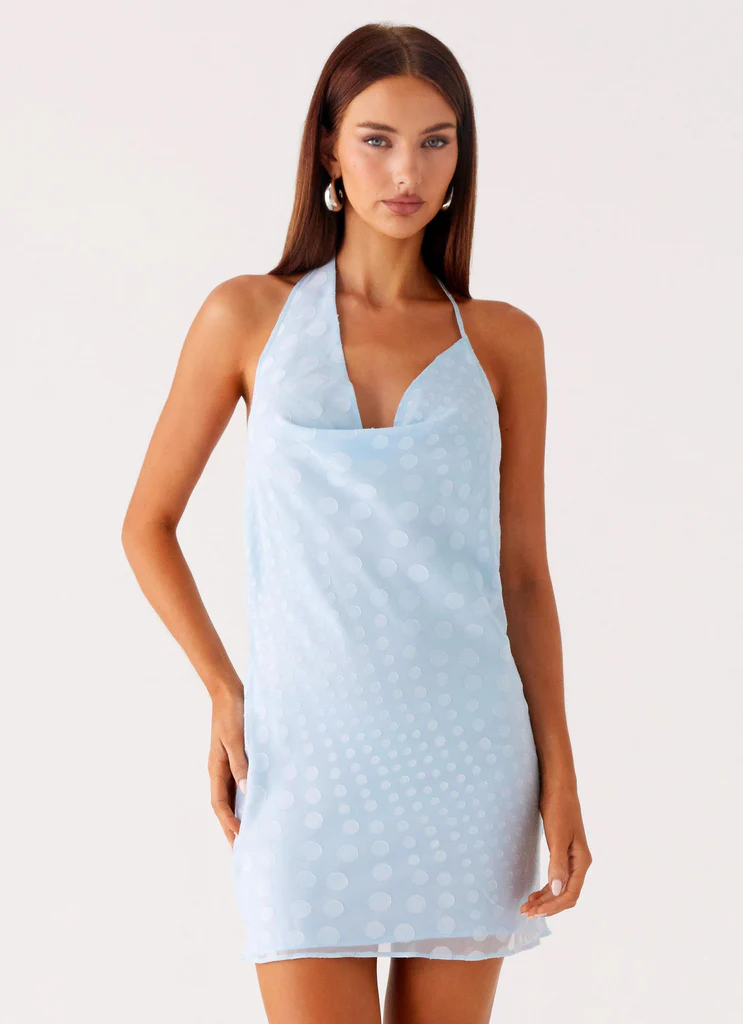 About Today Mini Dress - Blue