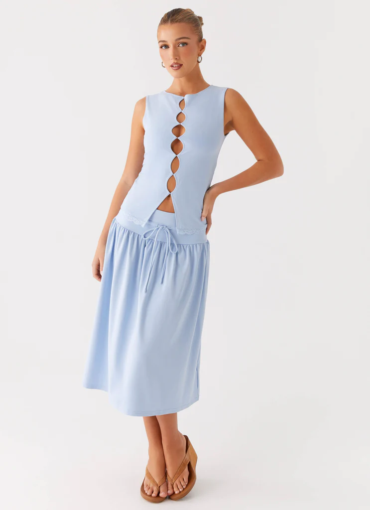 Dawn Drift Top – Blue Dawn Drift Top - Blue