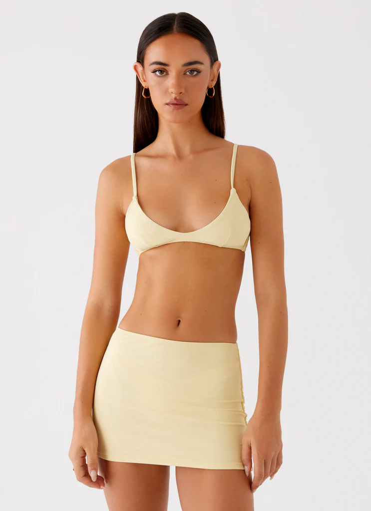 Tiarne Swim Mini Skirt - Yellow
